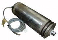 Joki Trommelmotor Walzenmotor Keilriemenscheibe Förderband RL=360 mm Ø 135 mm   Joki Trommelmotor Walzenmotor Keilriemenscheibe Förderband RL=360 mm Ø 135 mm