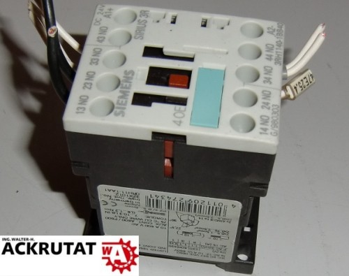 Siemens Sirius 3R 3RH1140-1BB40 4011209274341 E4 Modul 4OE Schütz