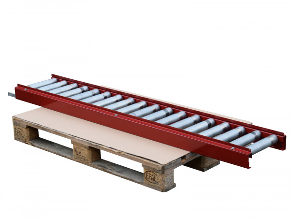 Peem Rollenbahn Förderbreite 260 mm Rollenförderer Schwerkraftbahn Förderstrecke