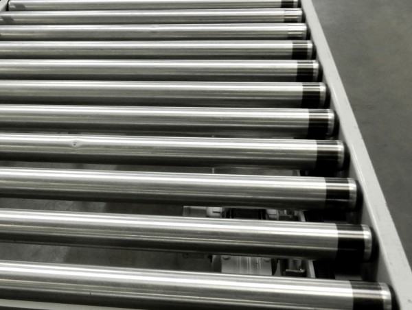 Rollenbahn Förderstrecke Rollen