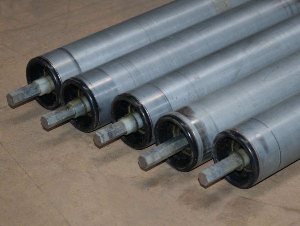 Produktbild von 5x Interroll Tragrolle RL530 – Förderbandrolle 50mm Verzinkt – Gebraucht, Aber Gut