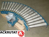 Rollenbahnkurve 90° Rollenkurvenförderer Rollenbahn Antrieb Kurve Förderbahn Rollenbahnkurve 90° Rollenkurvenförderer Rollenbahn Antrieb Kurve Förderbahn