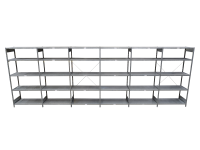 SV Regal Fachbodenregal Tiefe 500 mm Höhe 2.000 mm Stahl feuerverzinkt 150 kg SV Regal Fachbodenregal Tiefe 500 mm Höhe 2.000 mm Stahl feuerverzinkt 150 kg