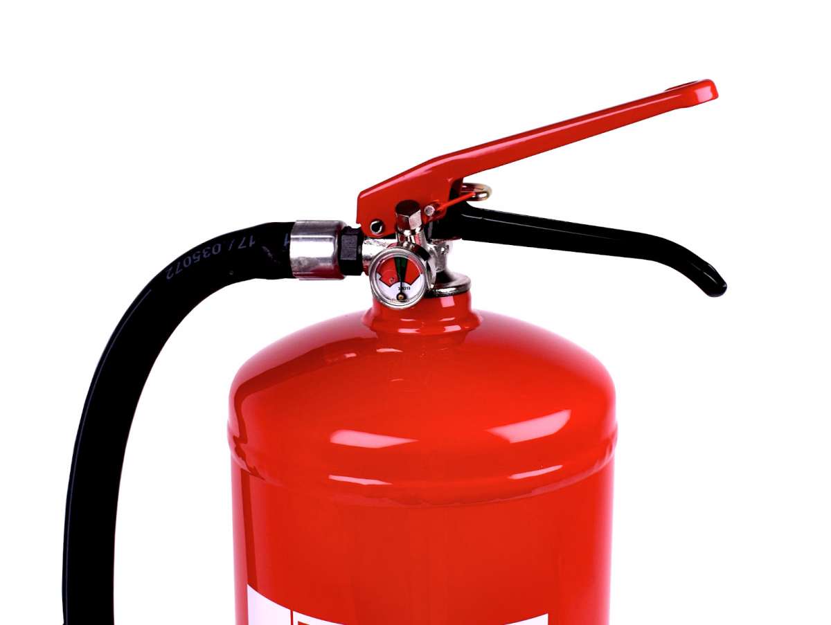 Feuerlöscher Gloria S6P Schaum 6 Liter mit Halterung (Gebraucht) in