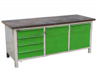 Werkbank 2.000x750x850 mm Werktisch 38 mm Arbeitsplatte Arbeitstisch Massivholz Werkbank 2.000x750x850 mm Werktisch 38 mm Arbeitsplatte Arbeitstisch Massivholz