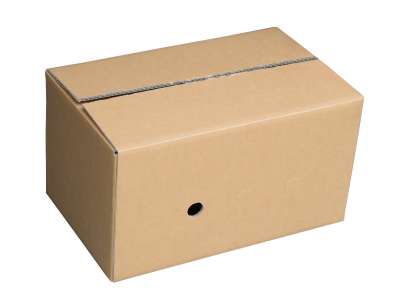 Produktbild von Faltkarton Einwellig – 380 X 280 X 60 Mm, Max. 20 Kg, Ideal Für Versand Und Lagerung