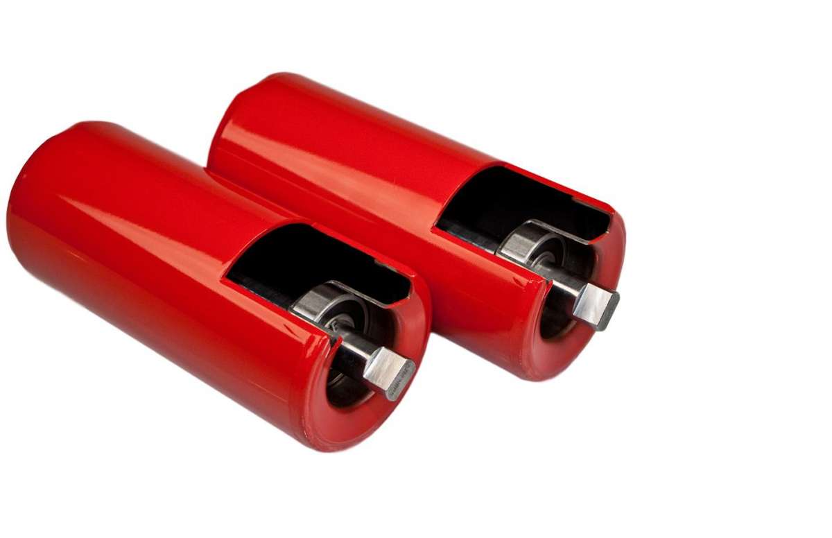BS Rollständer Mit Tragrolle – Höhenverstellbar 630–1100 Mm, 100 Kg Traglast, 350 Mm Rollenbreite – 3-Fuß
