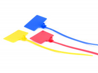 Kunststoffplomben Pfandpöombe Sicherheitsverschluß Durchziehplombe  Kunststoffplomben Pfandpöombe Sicherheitsverschluß Durchziehplombe