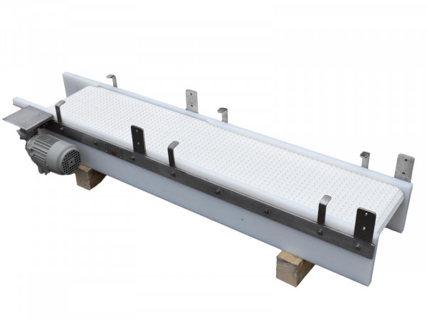 L1700 B280 Förderband Overbeck Edelstahl Transportband Lebensmittelförderer