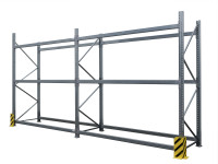 Dexion P90 Palettenregal Schwerlastregal H2810 LW2700 4 Felder Grundfeld Anbaufeld Dexion P90 Palettenregal Schwerlastregal H2810 LW2700 4 Felder Grundfeld Anbaufeld