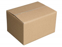 Pappkartonage 300x390x230 mm Versandbox faltbar braun Pappkartonage 300x390x230 mm Versandbox faltbar braun