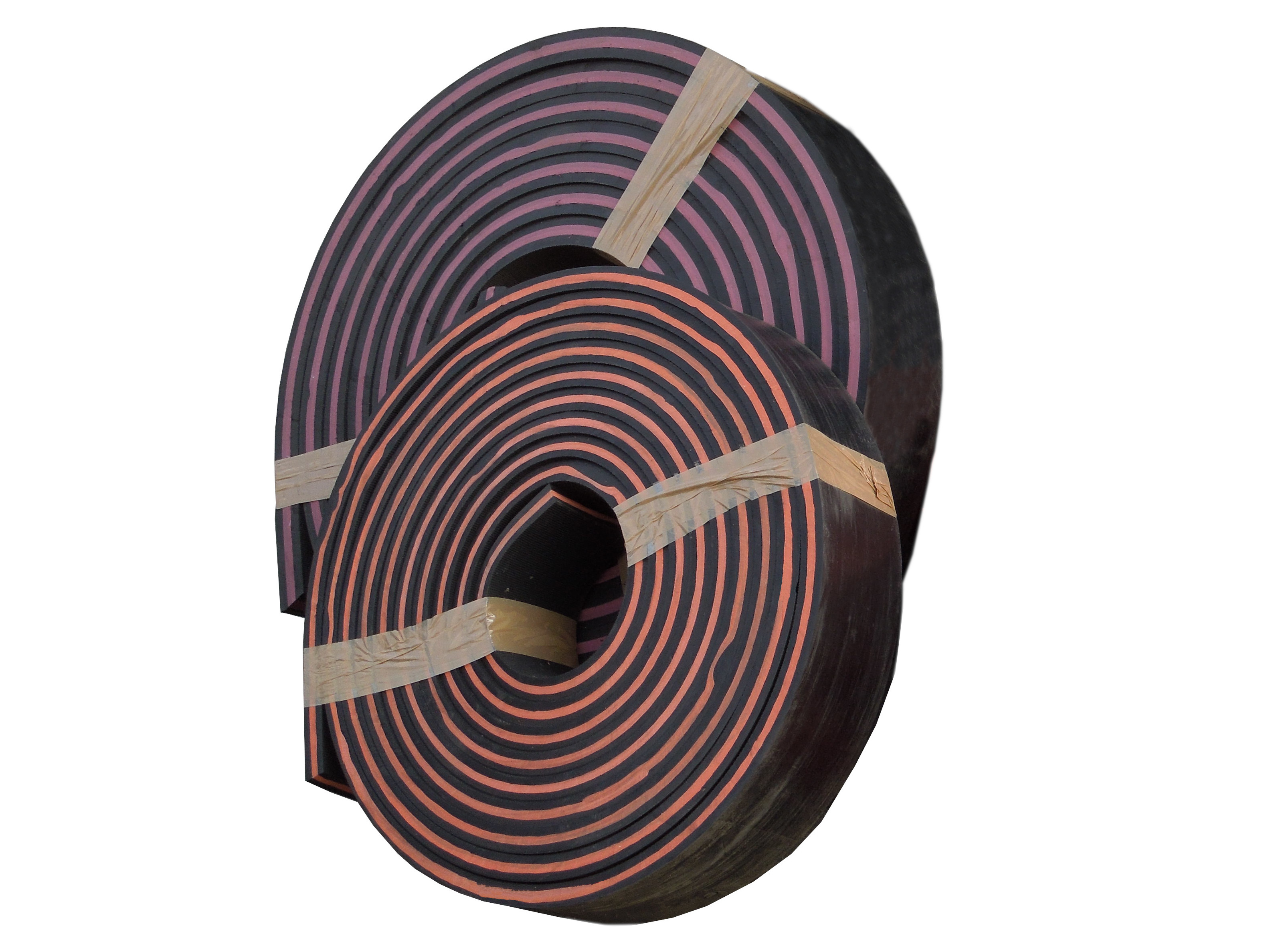 Seitenführungsgummi 150 x 10 mm Abstreifgummi rot 42-47 SH Gummi Förderband 