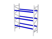 Bito P20 Palettenregal Schwerlastregal Regalsystem für Paletten Lagerregal Stahlregal Höhe 5.850 mm Bito P20 Palettenregal Schwerlastregal Regalsystem für Paletten Lagerregal Stahlregal Höhe 5.850 mm