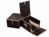 2x Holzkisten Lagerkasten Kiste Transportbox B360xT450xH250 Box Konzertequipment 2x Holzkisten Lagerkasten Kiste Transportbox B360xT450xH250 Box Konzertequipment