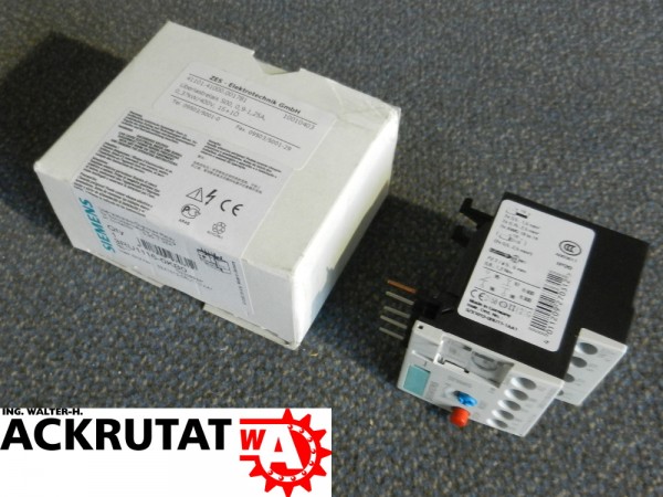 Siemens Sirius 3RU1116-0KB0 E01 Überlastrelais Relais Overload Relay Schalter