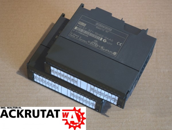 2 Stk. Siemens Simatic S7 SPS-Modul Digitaleingabe 6ES7 321-1BH02-0AA0 E02