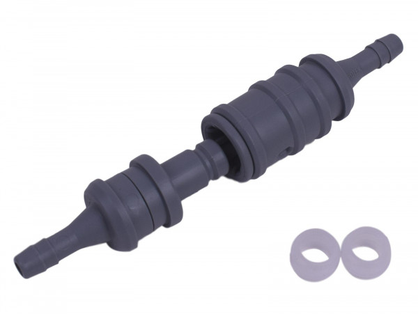  Befüllsystem-Satz Steckverbindung Staplerbatterie Stecker Ventil Aquamatik 6 mm 