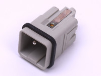 10x Harting Han Q 5/0-M-C Leistungsstecker Industriesteckverbinder 09120053001 10x Harting Han Q 5/0-M-C Leistungsstecker Industriesteckverbinder 09120053001