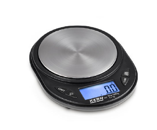 KERN Taschenwaage TGC 500-1S05, Wägebereich max.: 500 g, Ablesbarkeit: 0,1 g