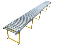 Schwerkraftrollenbahn Förderlänge L7300 B640 mm Rollenförderer Förderbahn Schwerkraftrollenbahn Förderlänge L7300 B640 mm Rollenförderer Förderbahn