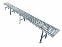 Rollenbahn L 7620 mm RL 410 mm Förderbahn Rollenbahnelement Kisten Kartons   Rollenbahn L 7620 mm RL 410 mm Förderbahn Rollenbahnelement Kisten Kartons