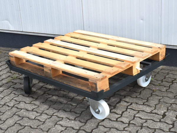 Fetra JH51590243 Transportroller Palettenroller Industriewagen Transportwagen Fahrgestell