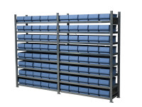 Schulte Fachbodenregal Lagerregal Stahlregal Bito Lagerbehälter verzinkt Schulte Fachbodenregal Lagerregal Stahlregal Bito Lagerbehälter verzinkt