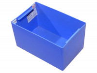 Schäfer Einsatzkasten EK 6042 Polypropylen Lagerbox schwarz Regalkiste Schäfer Einsatzkasten EK 6042 Polypropylen Lagerbox schwarz Regalkiste