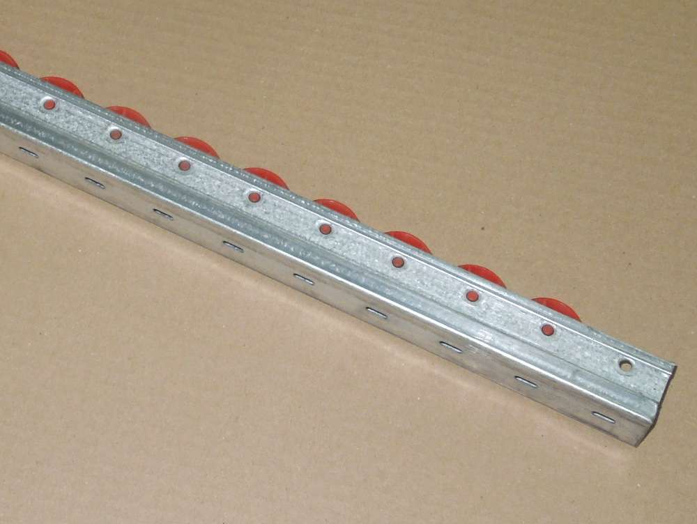 3 Stück 1400 mm Röllchenbahn SSi-Schäfer Röllchenleiste Rollenbahn