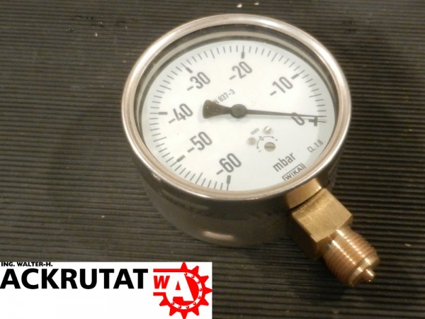 Wika Druckermittler 612.20 Barometer Manometer Druckmessgerät mit Kapselfeder