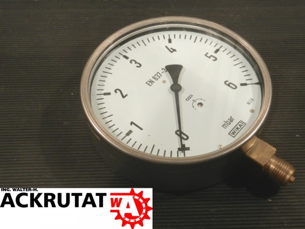 Wika Druckermittler 612.20 Druckmessgerät mit Kapselfeder Manometer Barometer