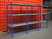 Gemac Fachbodenregal L3240mm Lagerregal Werkstattregal Kellerregal Gemac Fachbodenregal L3240mm Lagerregal Werkstattregal Kellerregal