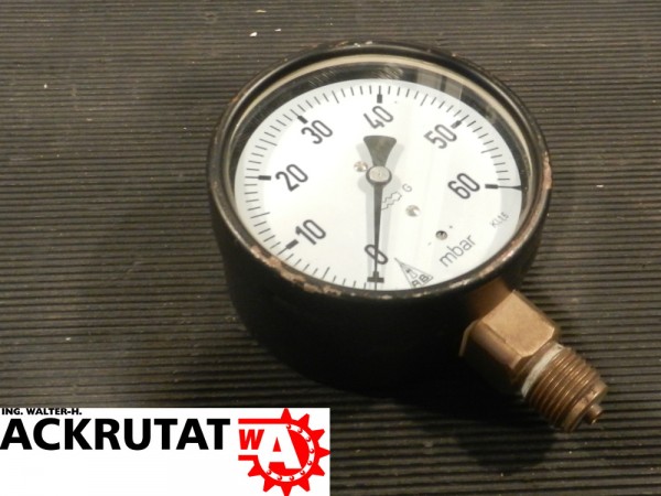 AB Armaturenbau-GmbH RE100 Druckmessgerät Druckmessgerät mit Rohrfeder Manometer