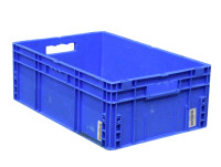 SSI Schäfer 6220 Eurobox Kunststoffkiste 600x400x220 mm, Euro-Maß, 43,5 l, blau SSI Schäfer 6220 Eurobox Kunststoffkiste 600x400x220 mm, Euro-Maß, 43,5 l, blau