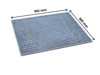 Stahlgitter Industrie-Gitterrost verzinkt Normrost Stahlgitter Industrie-Gitterrost verzinkt Normrost