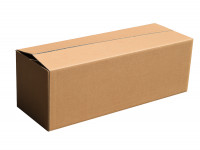 Wellpappkartonage zweiwellig 350x985x350 mm BxTxH Versandverpackung Wellpappkartonage zweiwellig 350x985x350 mm BxTxH Versandverpackung