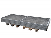 8x Rückwandgitter 2860x1100 mm SSI Schäfer Palettenregal Schutzgitter lichtgrau 8x Rückwandgitter 2860x1100 mm SSI Schäfer Palettenregal Schutzgitter lichtgrau