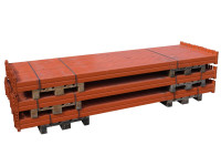 Lichte Weite 3700 mm Traversen Balken Palettenregal  Lichte Weite 3700 mm Traversen Balken Palettenregal