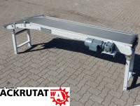 Trapo Steigförderer Förderband L 2800 mm Rillengurtförderer Gurtbreite 340 mm Trapo Steigförderer Förderband L 2800 mm Rillengurtförderer Gurtbreite 340 mm