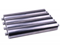 4x Tragrollen für Rollenbahn Ø 80 Länge 415 mm Stahlrolle verzinkt Normrolle 4x Tragrollen für Rollenbahn Ø 80 Länge 415 mm Stahlrolle verzinkt Normrolle