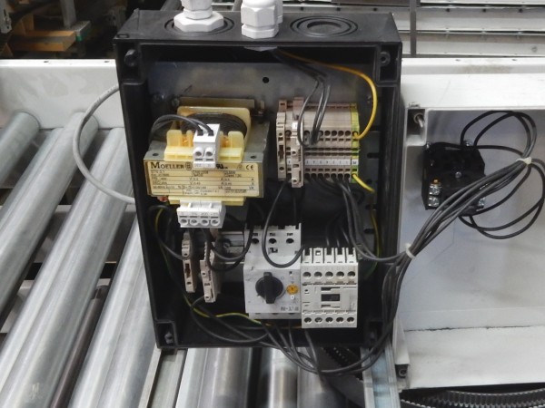 Schaltkasten Moeller Rollenbahn Förderstrecke Motorschutz