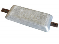 BAC Beralin Anode Bera 25 AL kathodischer Korrosionsschutz Aluminium Opferanode   BAC Beralin Anode Bera 25 AL kathodischer Korrosionsschutz Aluminium Opferanode