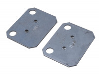 Meta Clip Ausgleichsplatten für Einfachklemmfuß verzinkt Unterlegbleche 2 mm Meta Clip Ausgleichsplatten für Einfachklemmfuß verzinkt Unterlegbleche 2 mm