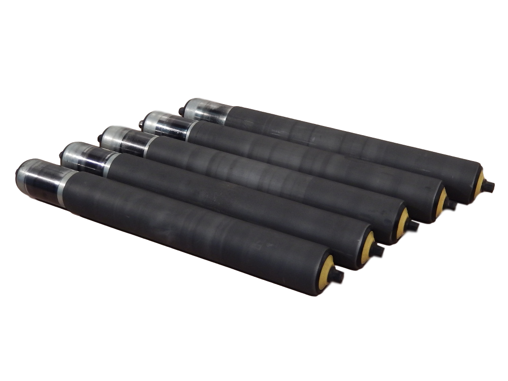 Interroll Stahl mit M8 Innengewinde Tragrolle Einspannlänge 700 mm 