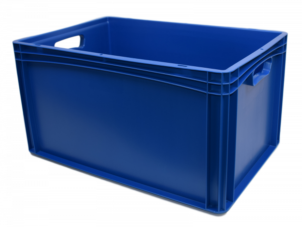 Eurokisten Eurobox Lagerbox Lagerboxen Lagerkiste Lagerkisten Euroboxen Eurokiste Eurokasten Eurobeh/älter 600 x 400 x 120 mm Griffmulde grau