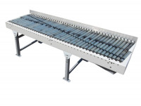 Förderbahn angetrieben Rollenbahn Ausschleuser Auslauf Zuführer B750 mm 0,55 kW   Förderbahn angetrieben Rollenbahn Ausschleuser Auslauf Zuführer B750 mm 0,55 kW