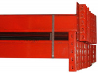 10x Galler Omega Palettenregalauflagen Balken Regaltraverse LW 2795 mm Rot   10x Galler Omega Palettenregalauflagen Balken Regaltraverse LW 2795 mm Rot