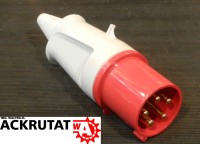 Walther Drehstromstecker CEEtyp Typ 260 Starkstrom Stecker 63A male Walther Drehstromstecker CEEtyp Typ 260 Starkstrom Stecker 63A male