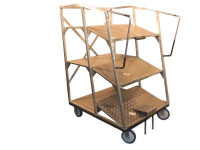 Kommissionierwagen Edelstahl Lagerwagen Regalwagen Etagenwagen Magazinwagen   Kommissionierwagen Edelstahl Lagerwagen Regalwagen Etagenwagen Magazinwagen