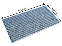 Stahlgitter Gitterrost verzinkt Industrie-Rost Stahlgitter Gitterrost verzinkt Industrie-Rost